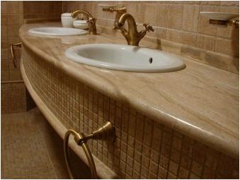 Столешница в ванную из искусственного камня — разбираем подробно