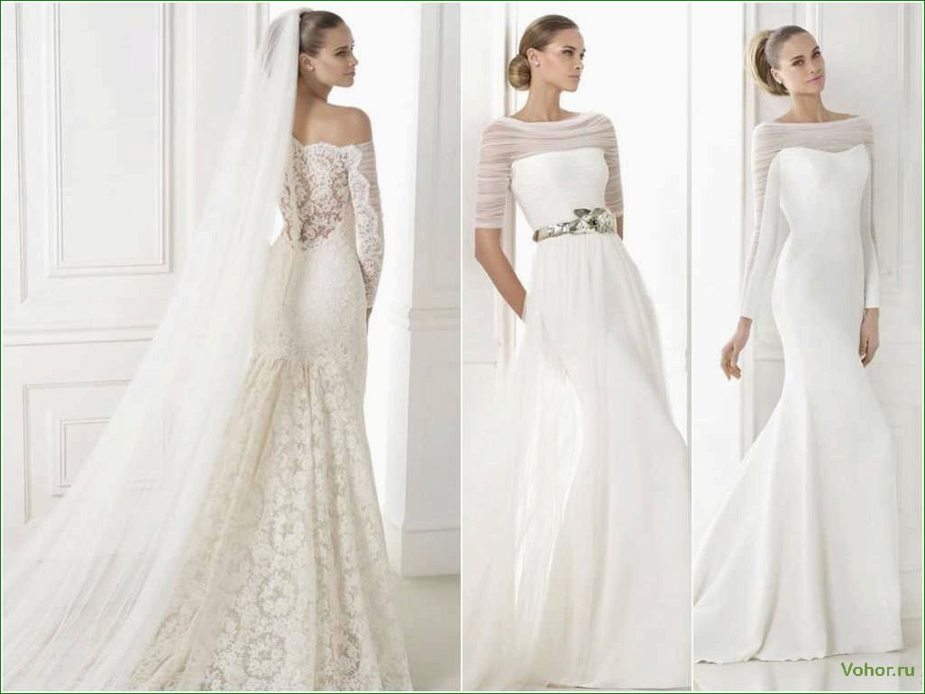 Разнообразие стилей и моделей свадебных платьев