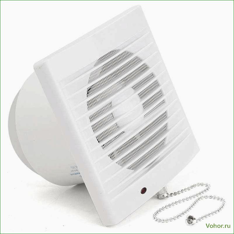 Вентилятор для ванной: выбор и установка