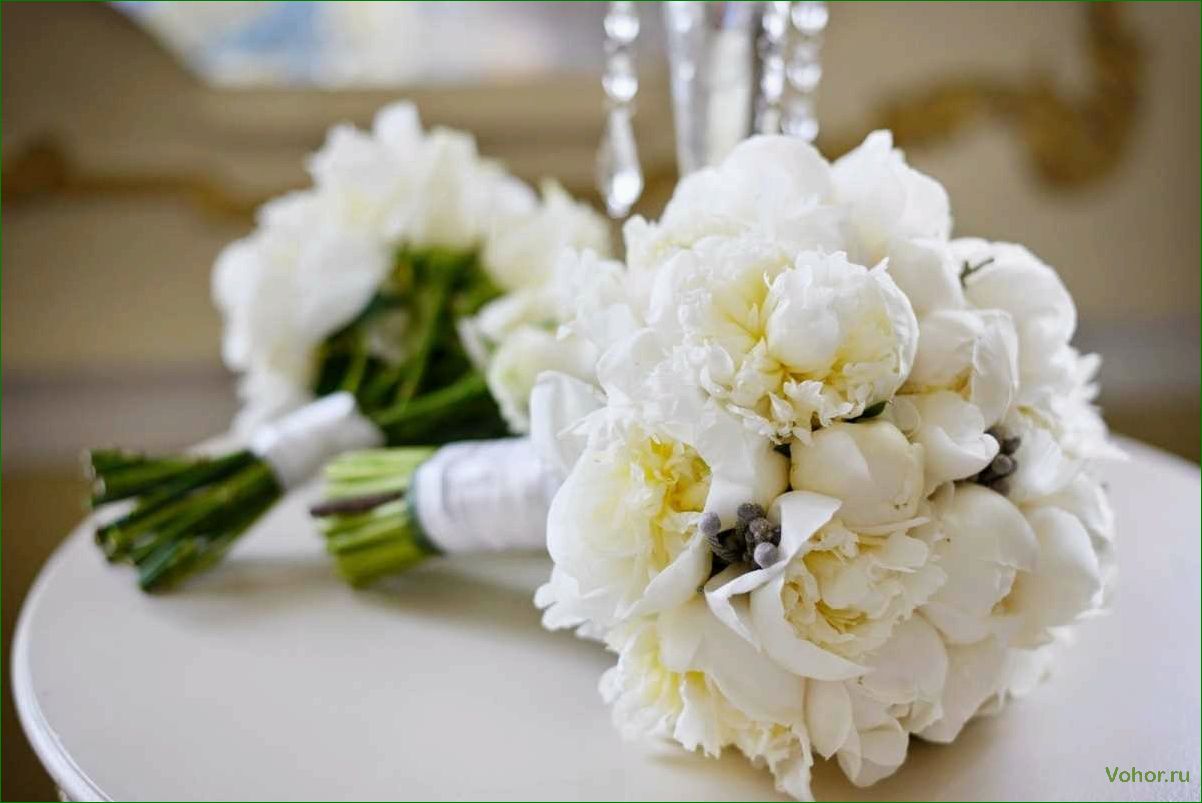 Букеты невесты белого цвета