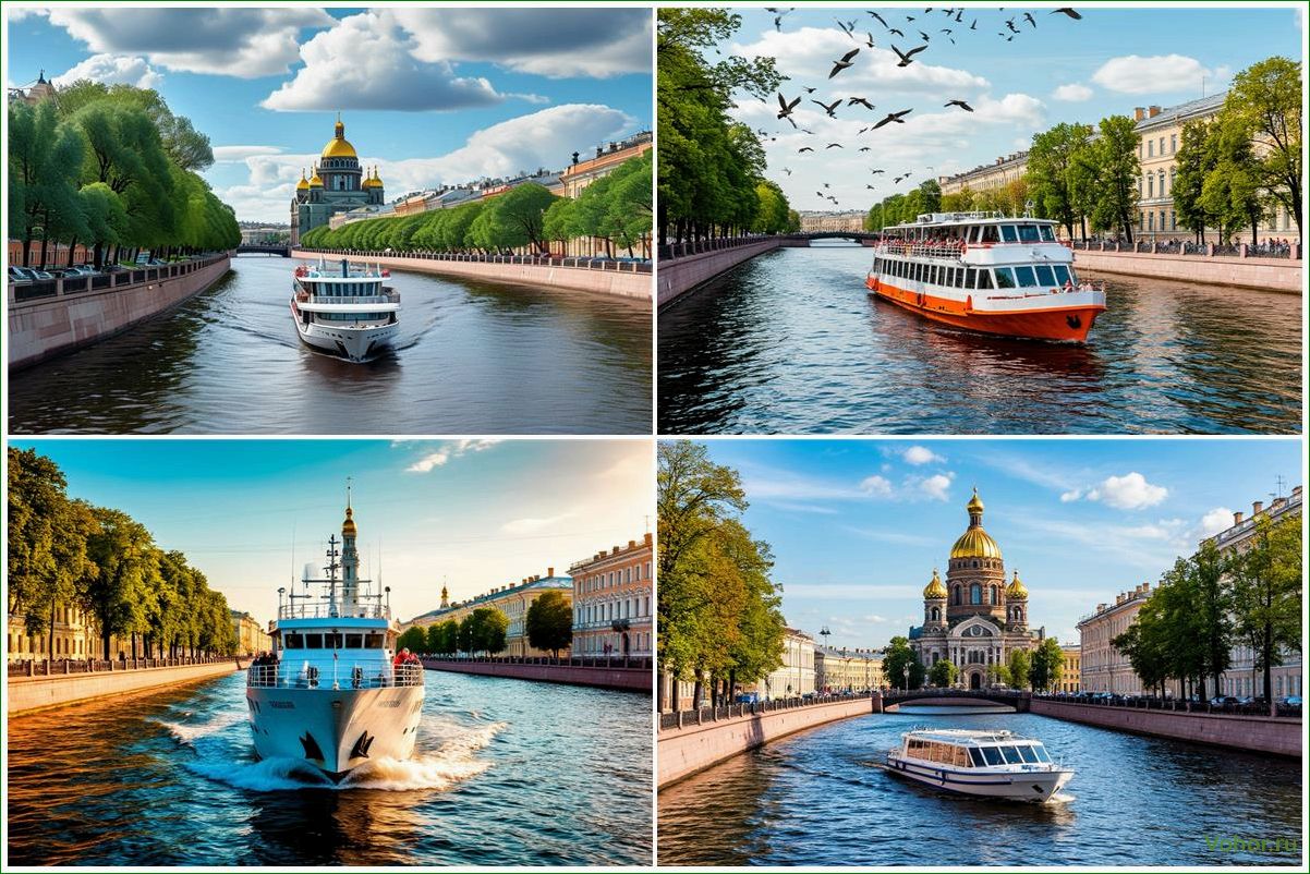 (прогулки, теплоходах, рекам, каналам, санкт-петербурга) Прогулки на теплоходах по рекам и каналам Санкт-Петербурга с уникальными видами и историей города