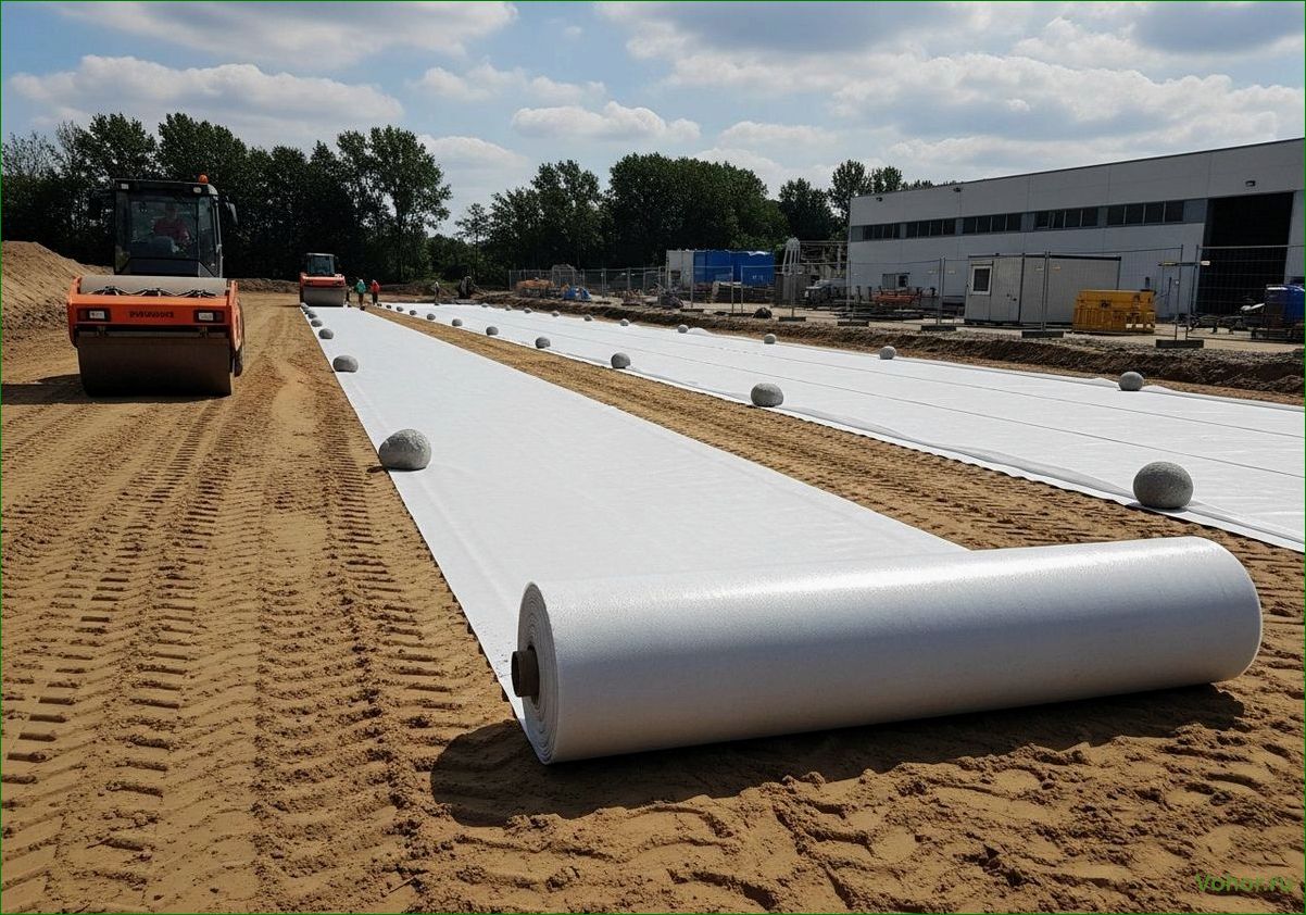 (выбор, дорнита, плотность, состав, особенности) Выбор дорнита: плотность, состав и особенности применения геосинтетики