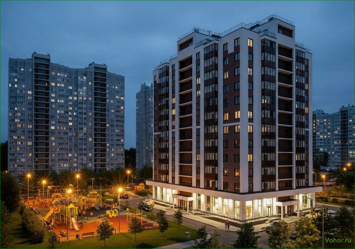 (комфорт-класса, основные, особенности) ЖК комфорт-класса: основные особенности